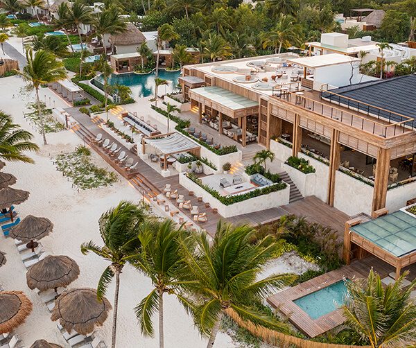 new fairmont beach club in riviera maya set on white sand with pools